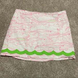 Lilly Pulitzer printed skort